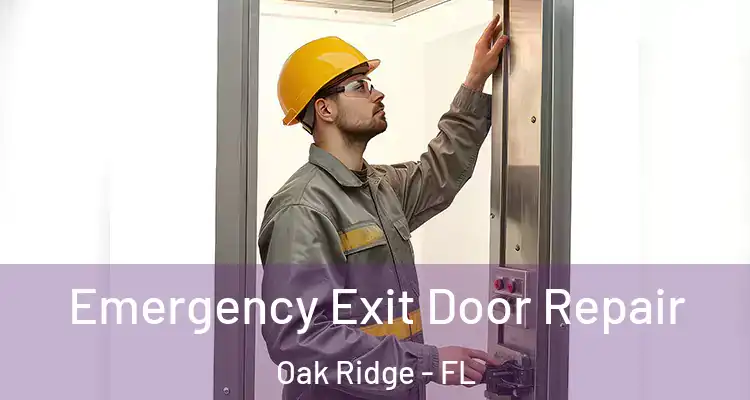  Emergency Exit Door Repair Oak Ridge - FL
