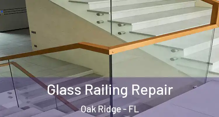  Glass Railing Repair Oak Ridge - FL