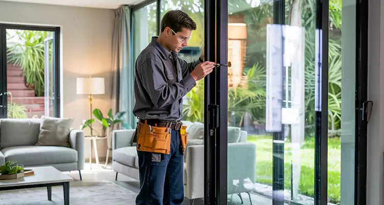 Sliding Door Jamb Lock Repair in Oak Ridge, FL