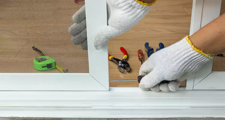 Sliding Glass Door Off Rails Repair in Oak Ridge, FL