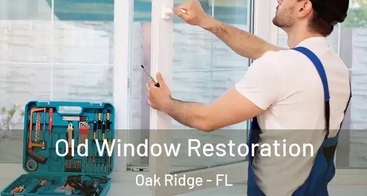  Old Window Restoration Oak Ridge - FL