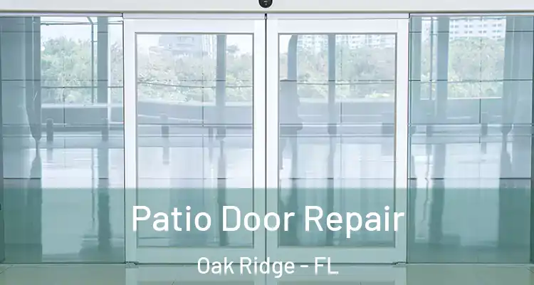  Patio Door Repair Oak Ridge - FL