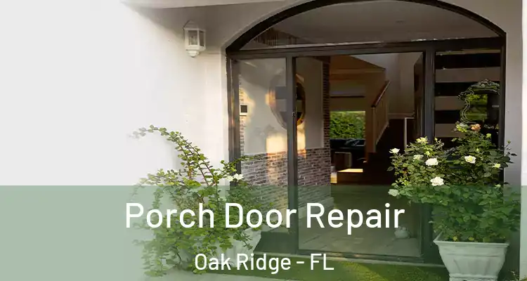  Porch Door Repair Oak Ridge - FL