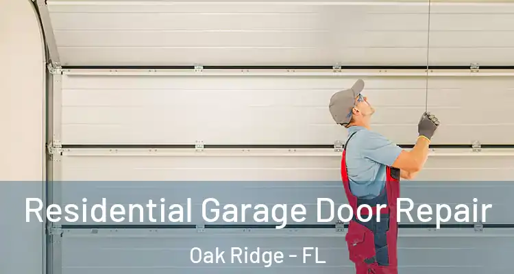  Residential Garage Door Repair Oak Ridge - FL
