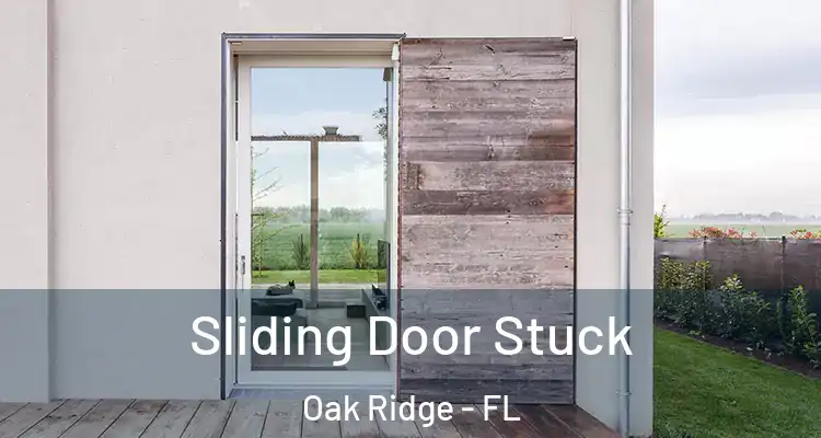  Sliding Door Stuck Oak Ridge - FL