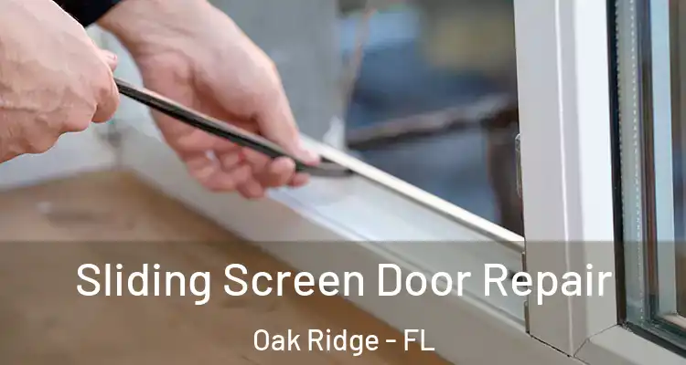  Sliding Screen Door Repair Oak Ridge - FL