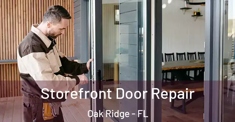  Storefront Door Repair Oak Ridge - FL